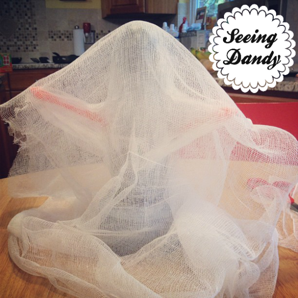 ghost form, diy cheesecloth ghosts, halloween decor, kids craft, fall decorating, halloween crafts
