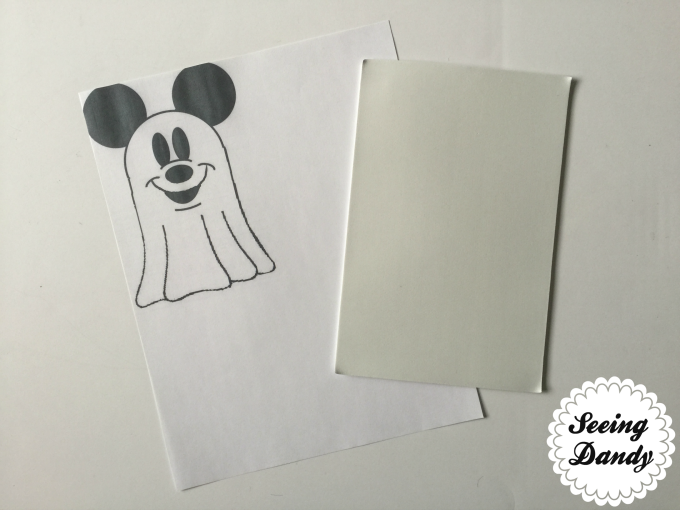 ghost mickey printable pattern