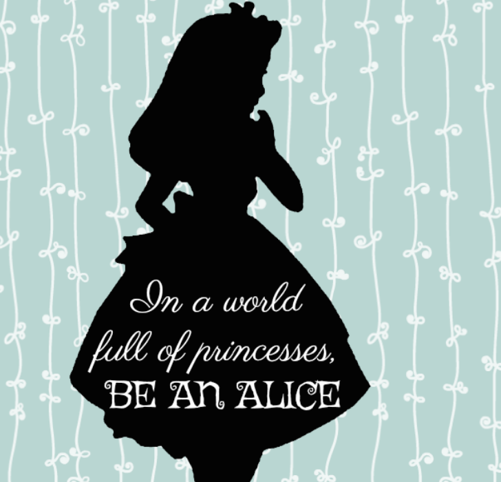 free disney printables, Alice In Wonderland printables, disney crafts, disney inspired, Alice in Wonderland quote