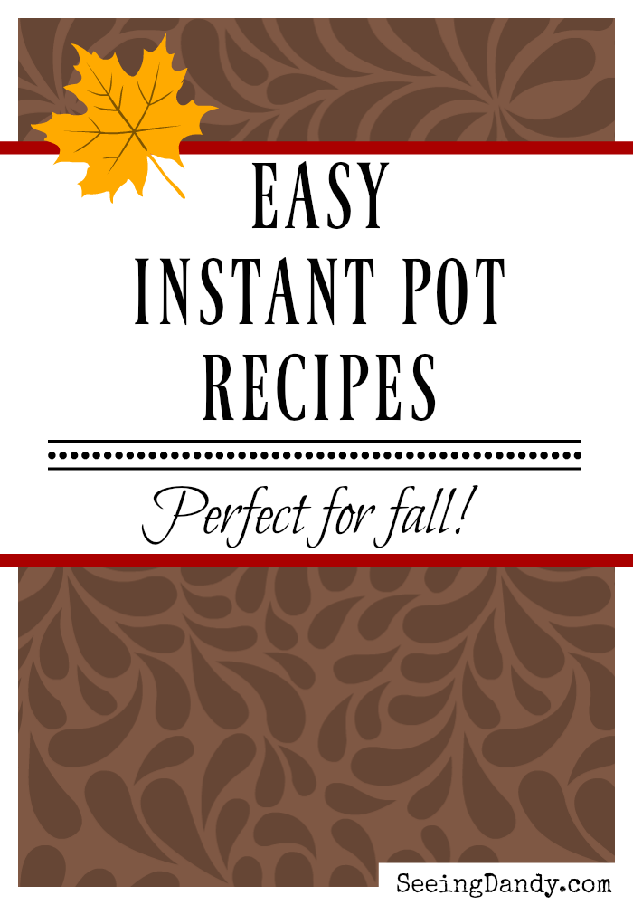 easy instant pot recipes, delicious recipes, family recipes, quick recipes, easy recipes, fall recipes