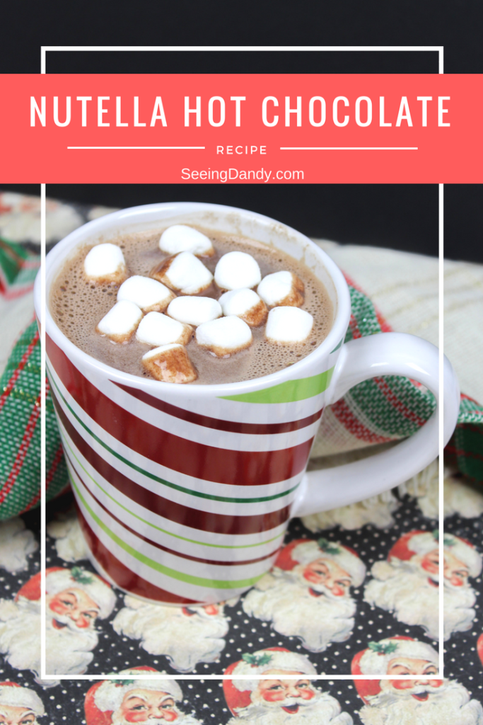 Delicious and easy to make Nutella hot chocolate recipe.