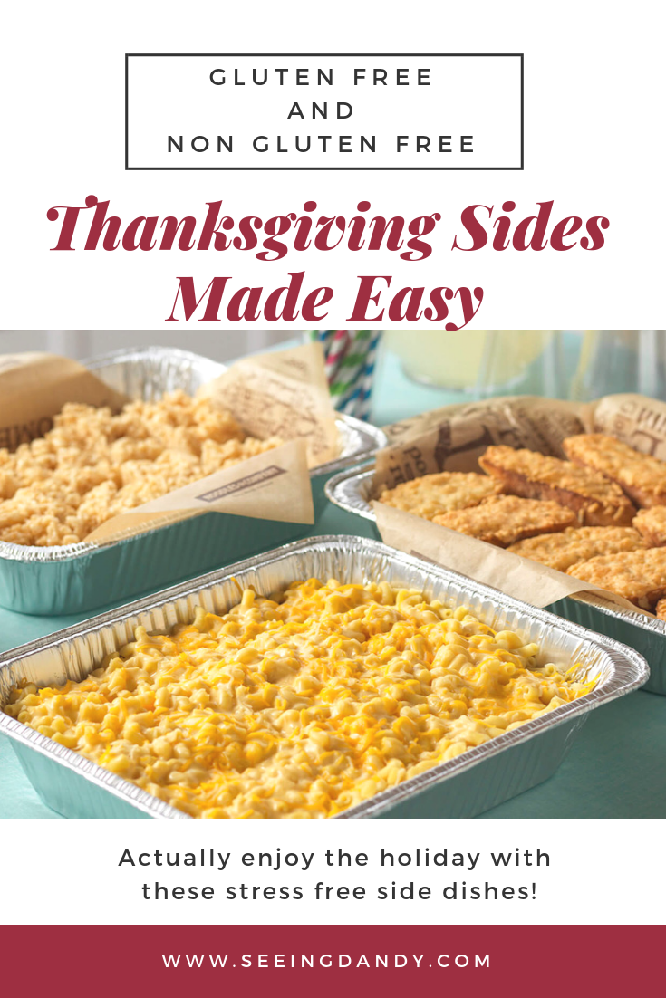 Easy gluten free Thanksgiving sides from Noodles & Company.