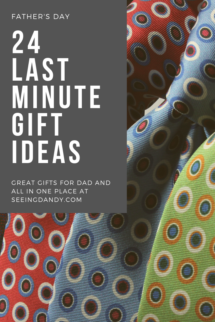 Last minute gift ideas for Father's Day 2019.