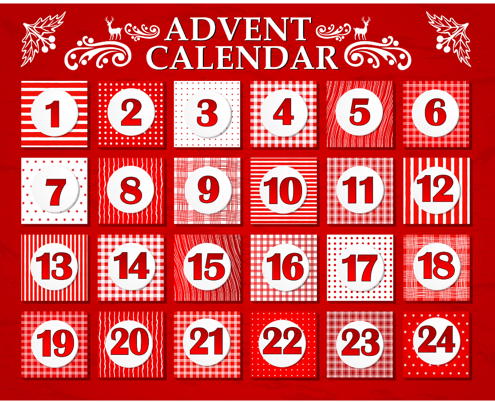 classic advent calendar