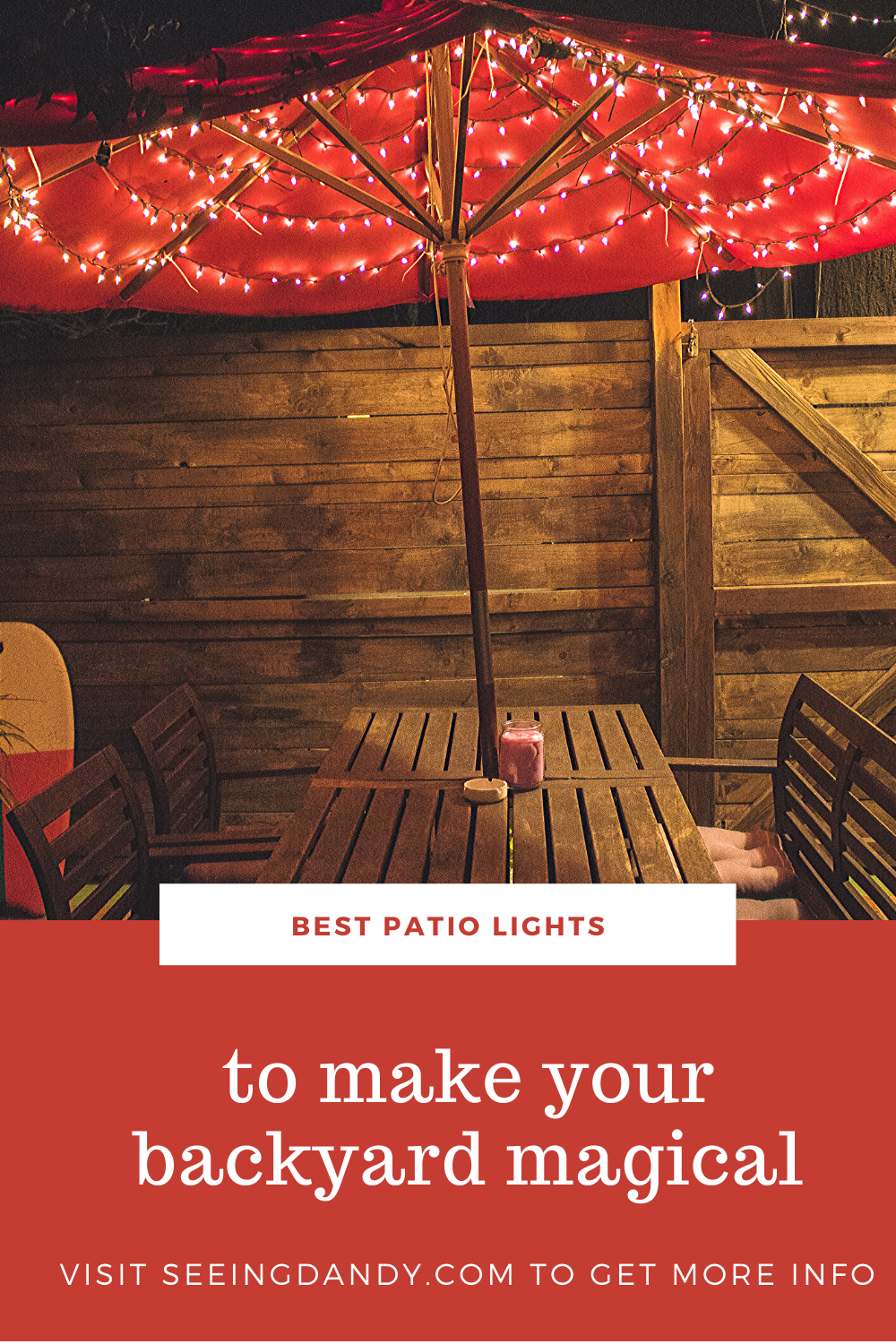 Best patio lights for magical backyard