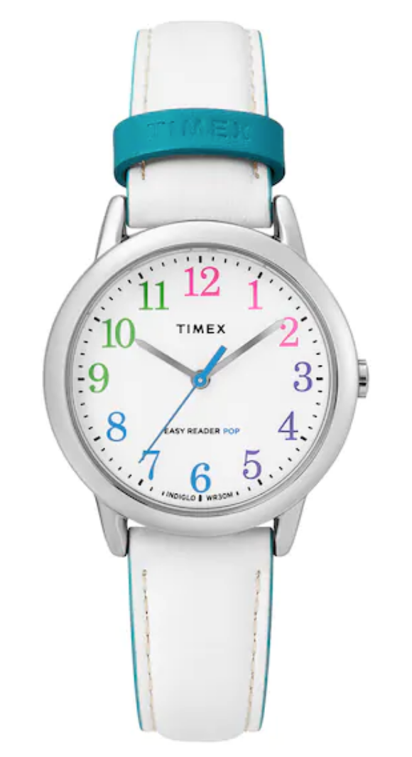 Timex white watch band