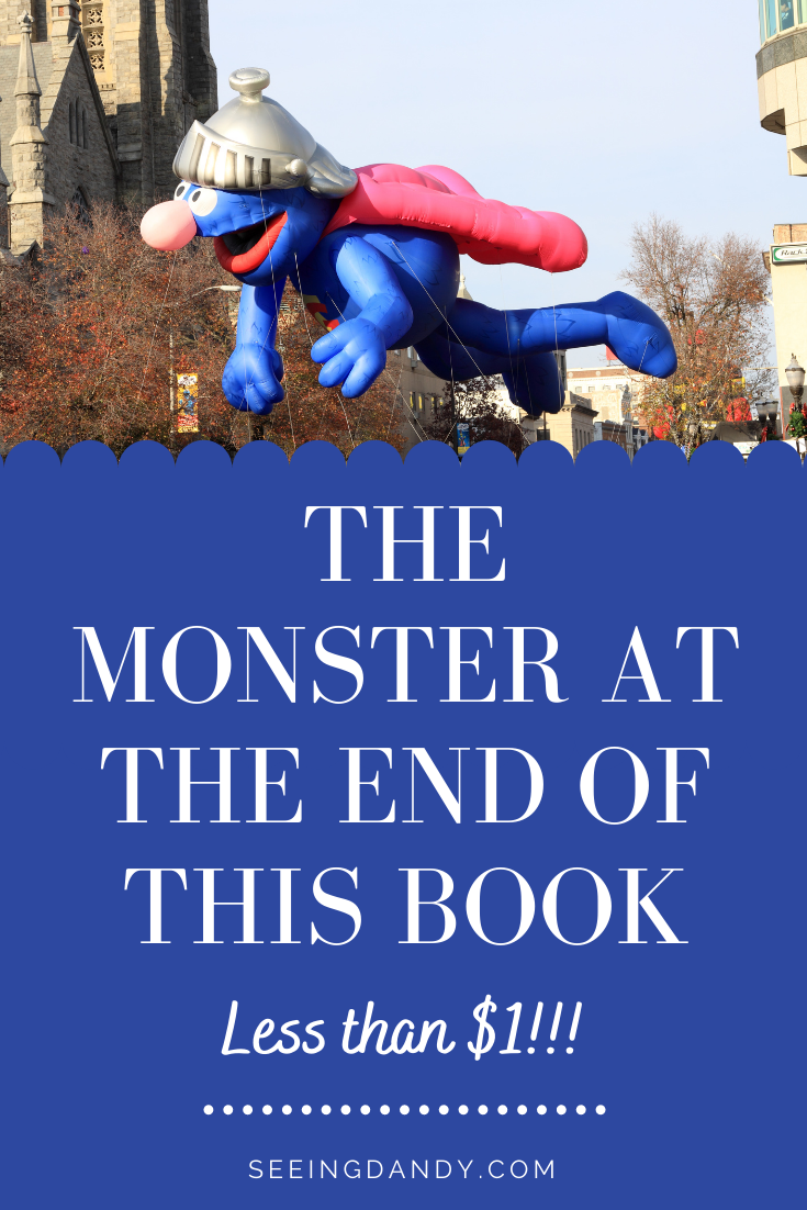 the monster at the end of this book, flying grover, grover parade float, grover balloon, macys thanksgiving day parade grover, super grover