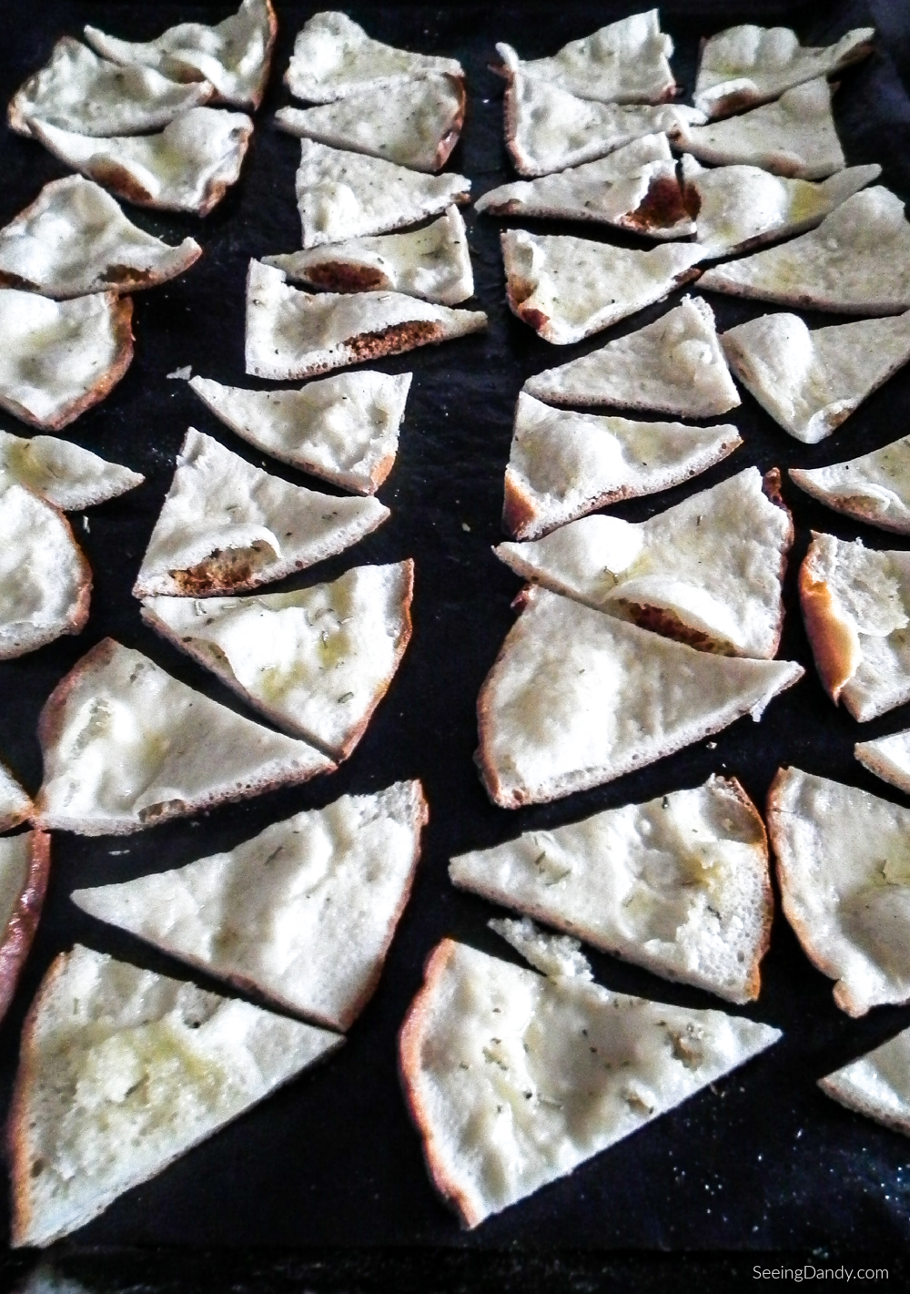 baked pita chips, easy recipe, party recipes, appetizer