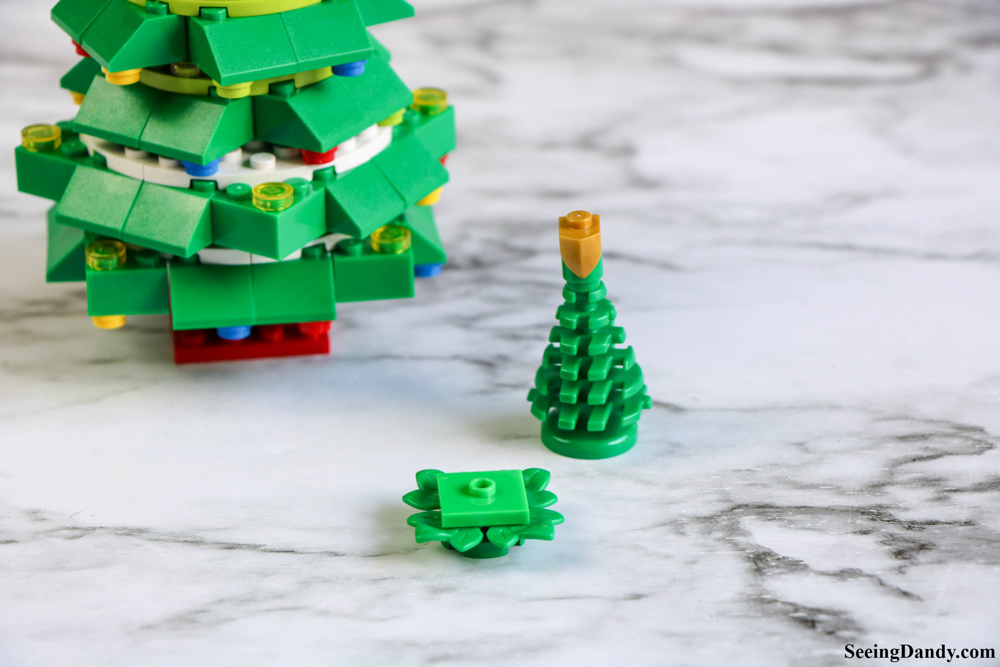 diy lego christmas tree, holiday decorations, christmas decor, kid crafts, easy crafting, lego ornaments, lego tree