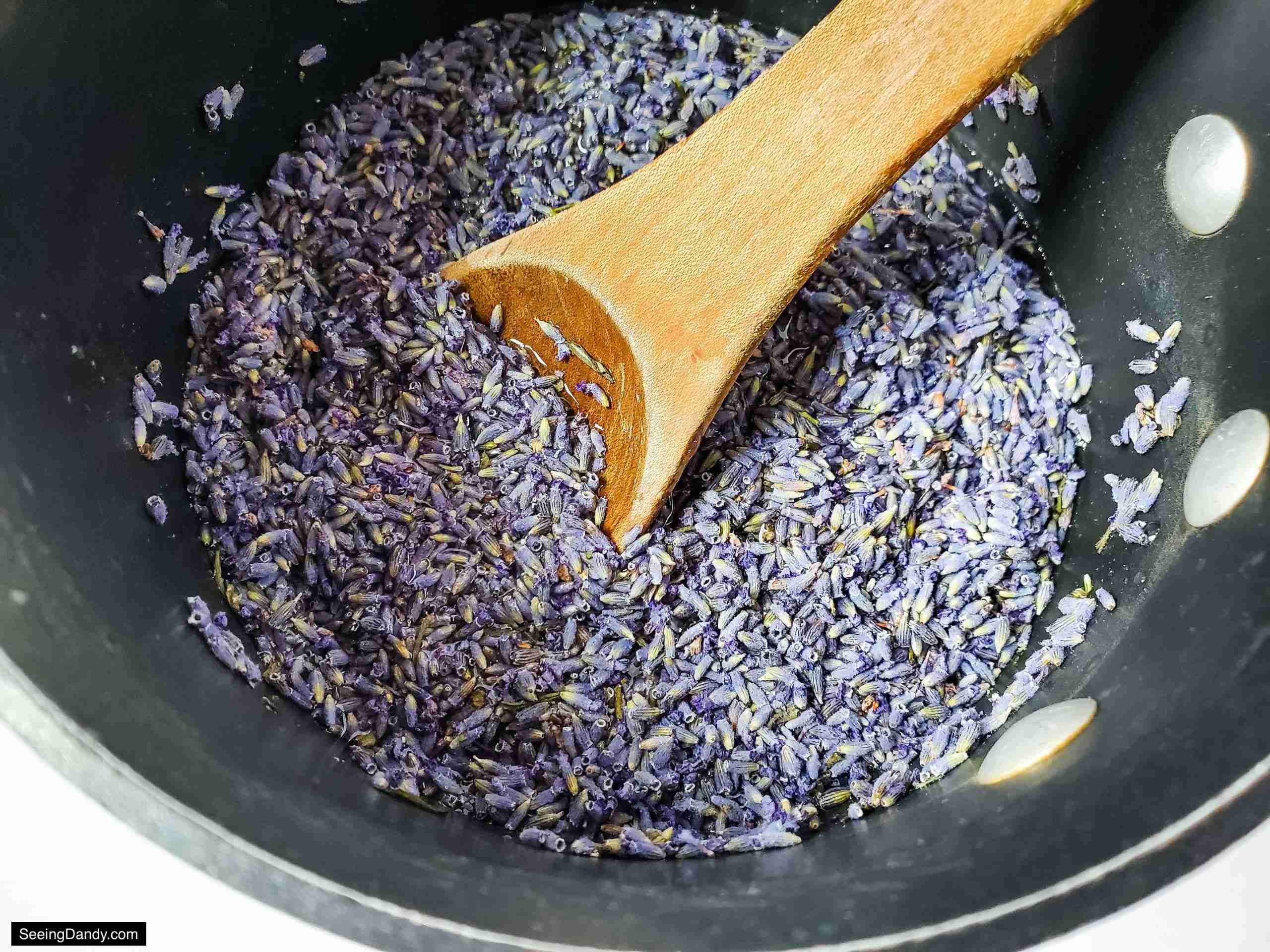 dried lavender flowers recipe
