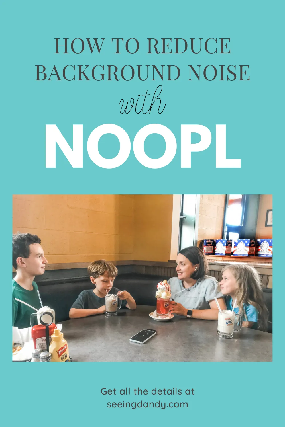 Noopl 2.0 Enhanced Hearing iPhone Accessory, Background Noise Reducer.nFor iphon