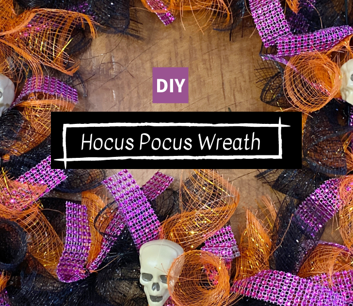 diy hocus pocus wreath