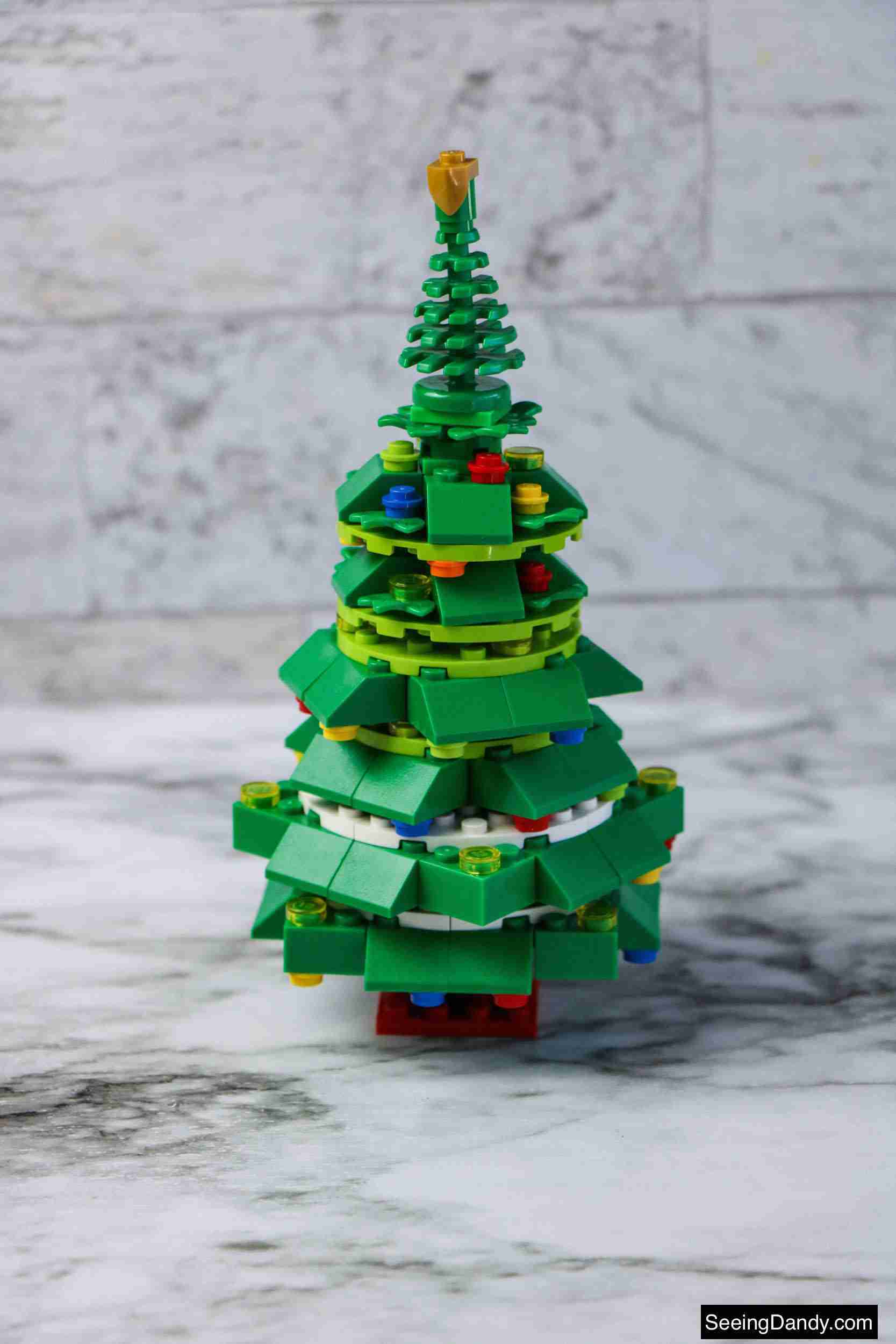 mini lego christmas tree