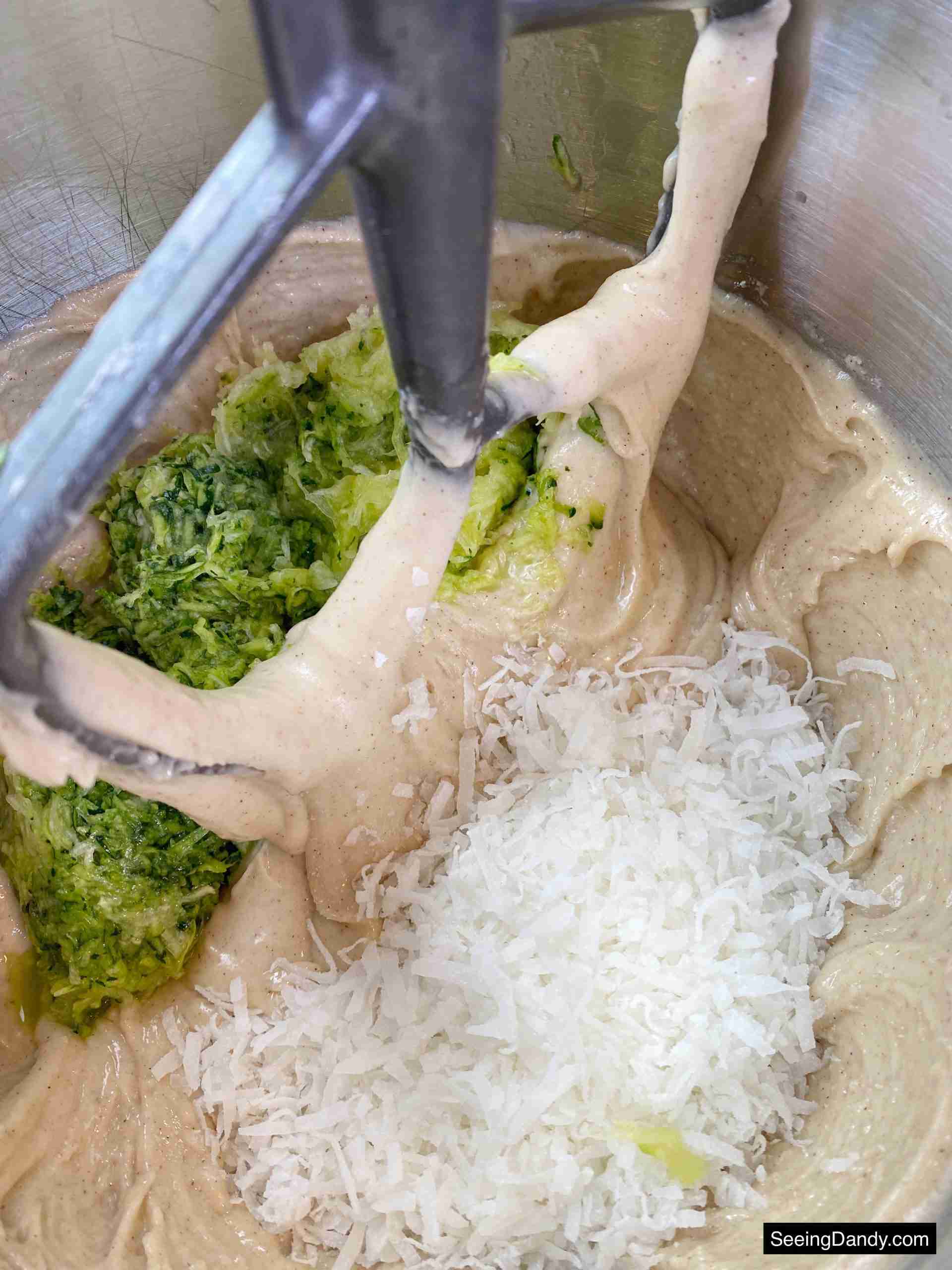 zucchini bread dough