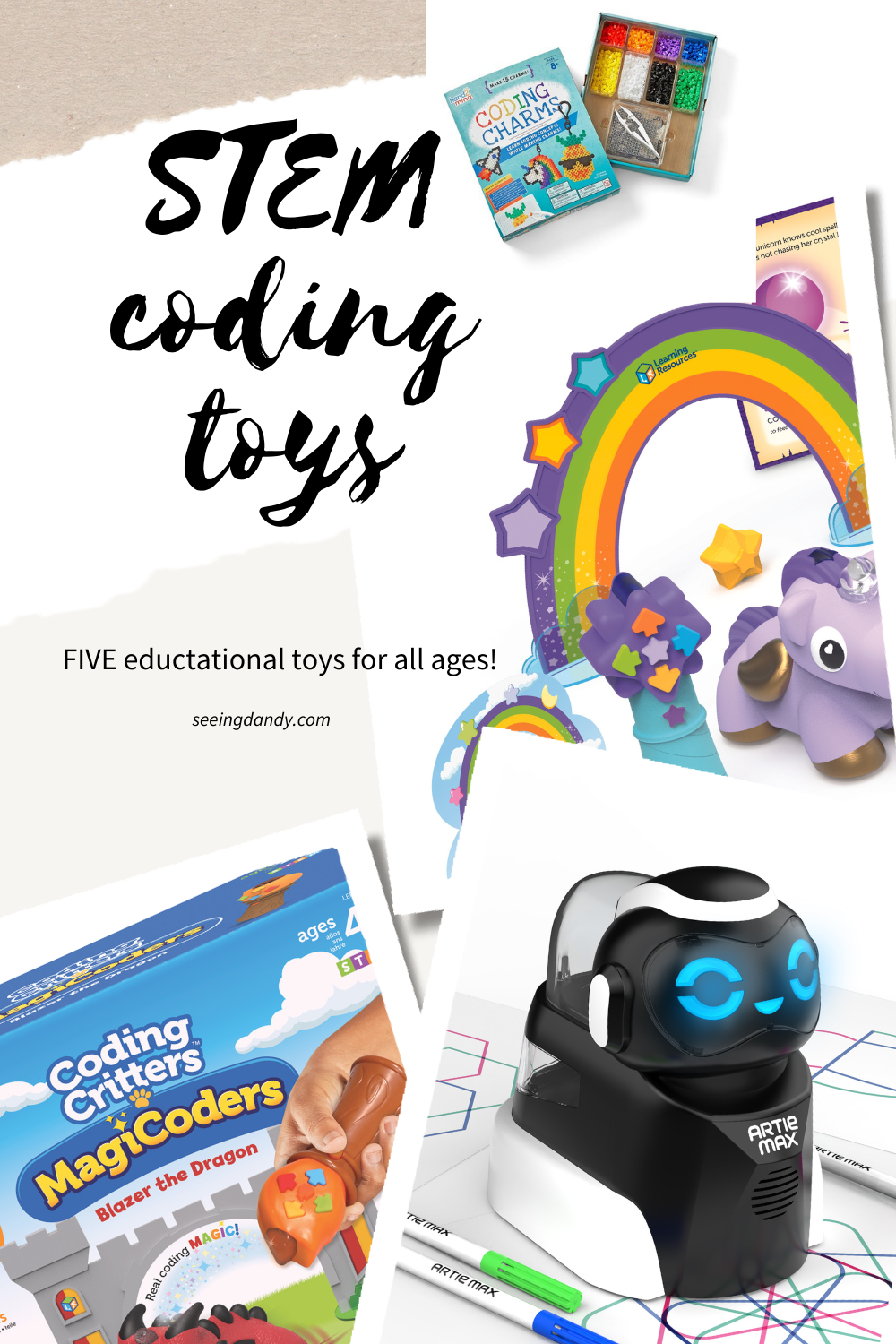 coding stem educational toys for learning to code