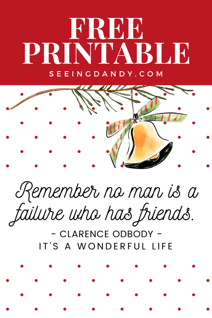 free printable its a wonderful life quote