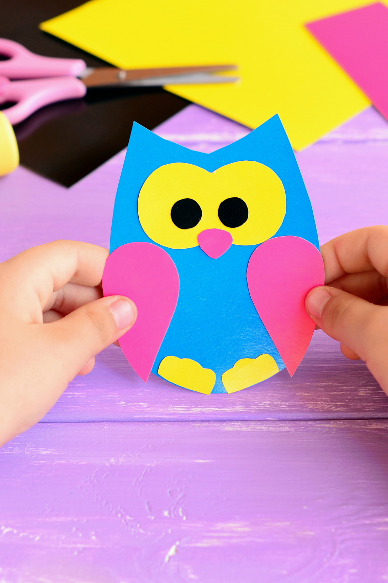 owl paper craft
