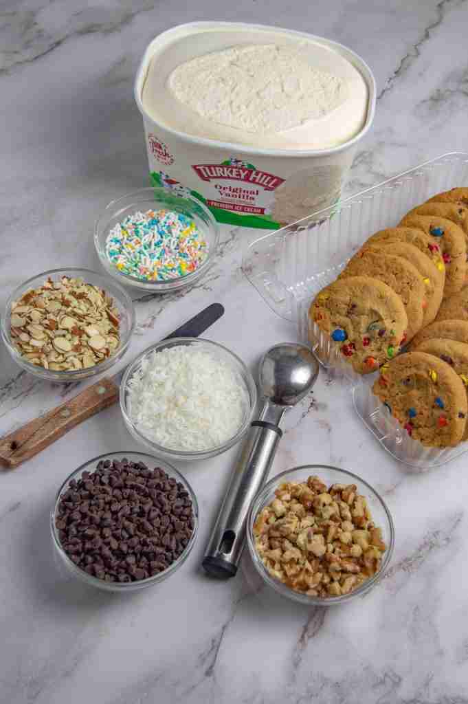 ice cream cookie sandwiches recipe