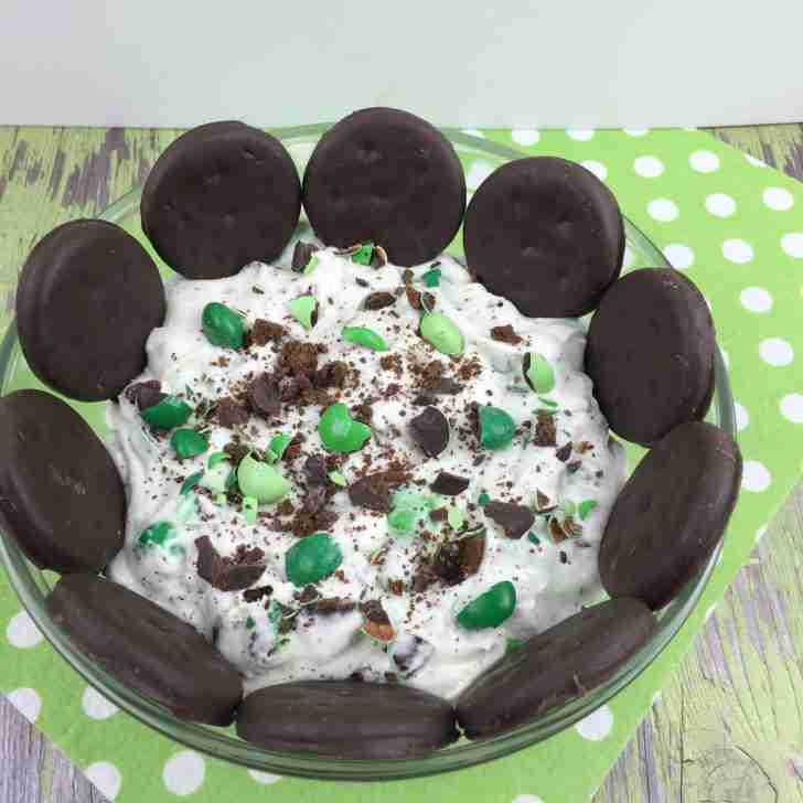 Girl Scout Cookie Thin Mint dip