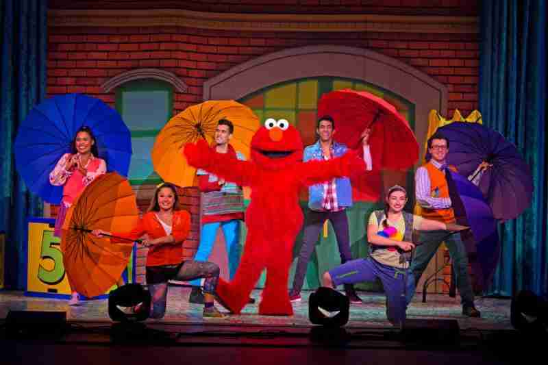 Family Valentine's Day fun at Sesame Street Live in St. Louis.
