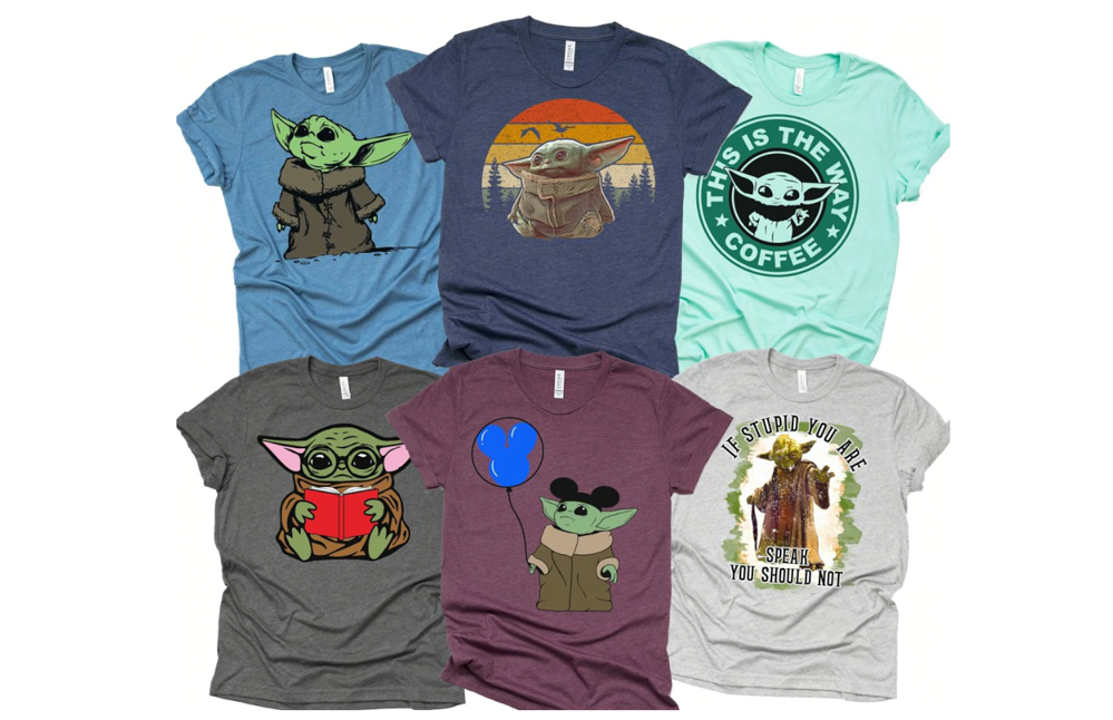 Baby Yoda Shirts for Disney vacation