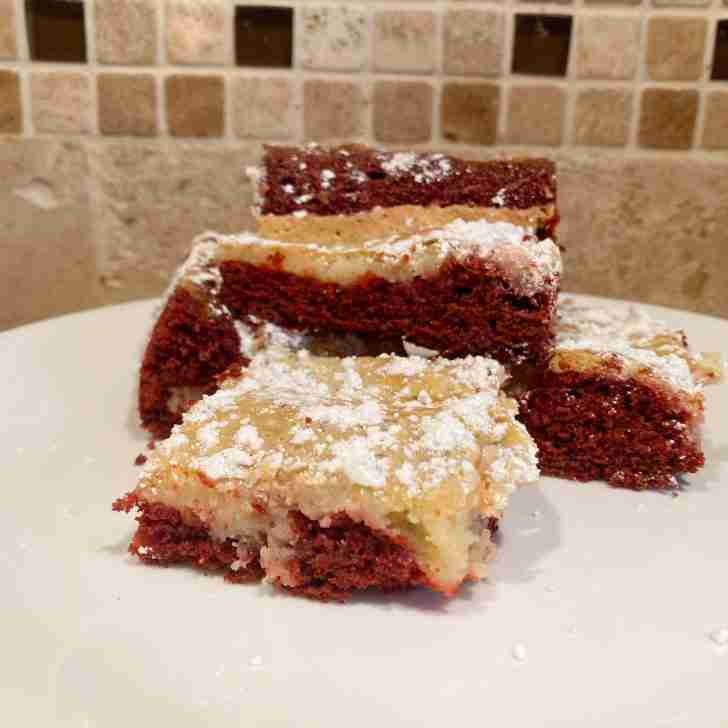 red velvet gooey butter cake recipe