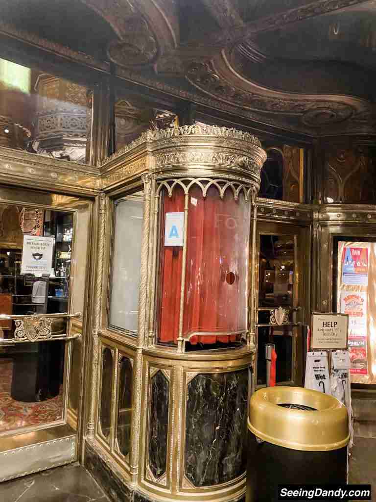 fabulous fox theatre vintage ticket booth