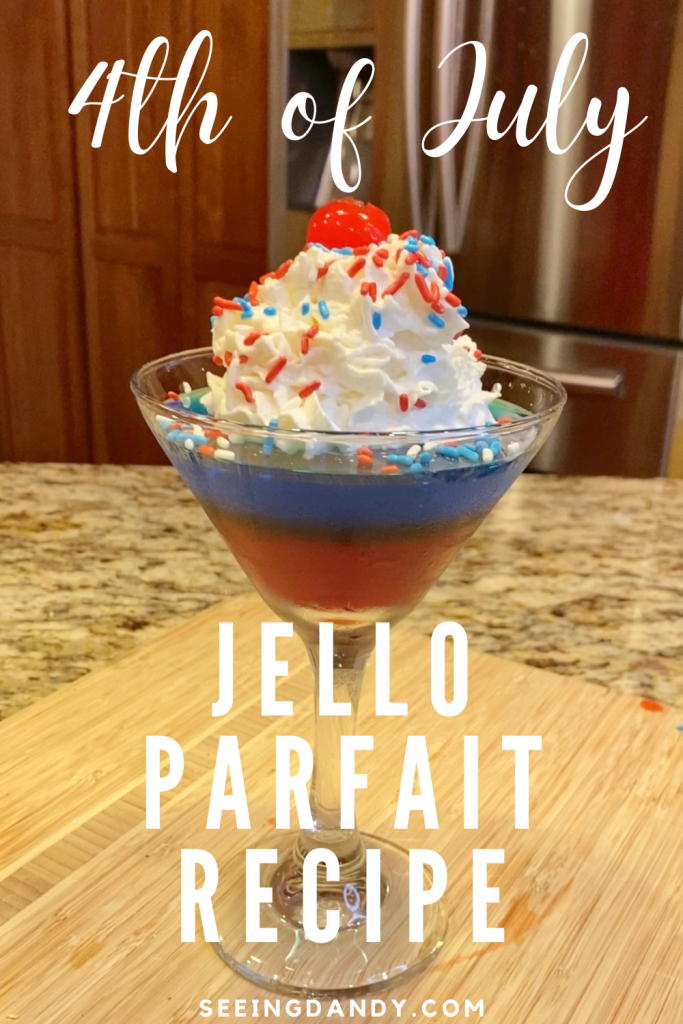 4th of july jello parfait recipe
