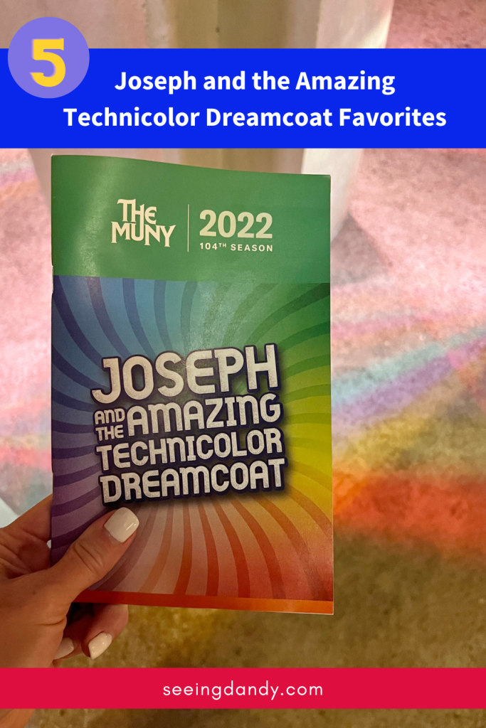 joseph and the amazing technicolor dreamcoat musical