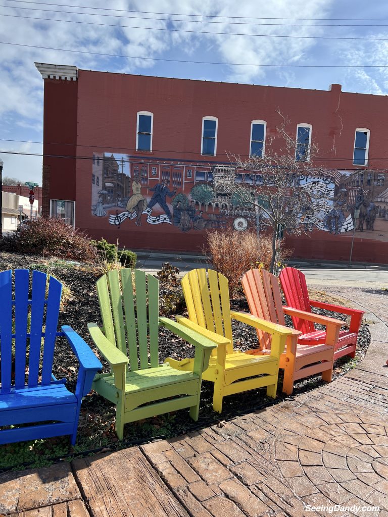 rainbow adirondack chairs