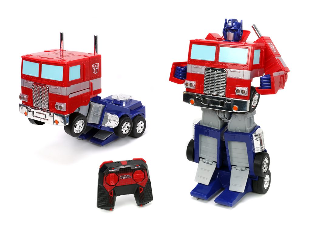 transformers converting optimus prime RC holiday toy gift ideas