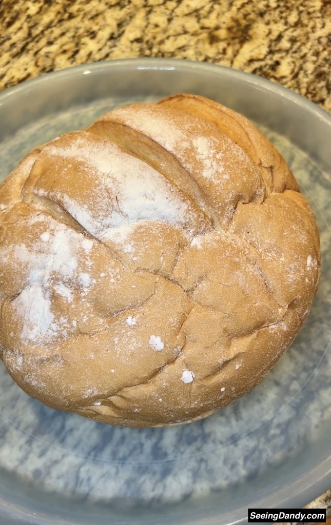 round bread loaf