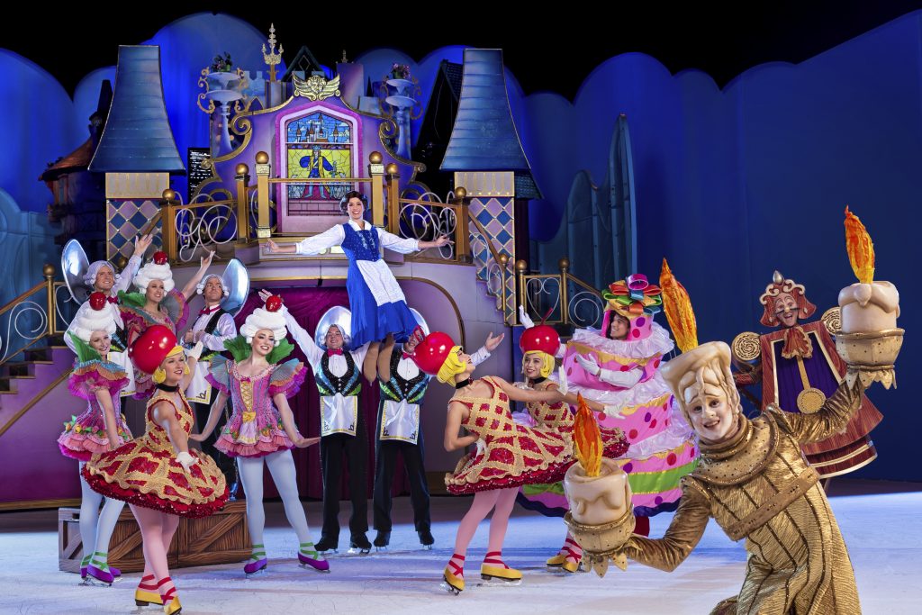beauty and the beast disney on ice