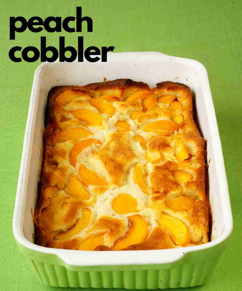 fruit cobbler peach cobbler recipe with pie filling