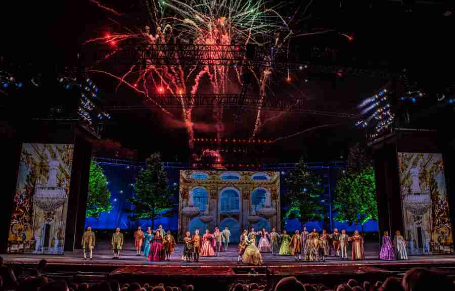 disney beauty and the beast muny outdoor musical