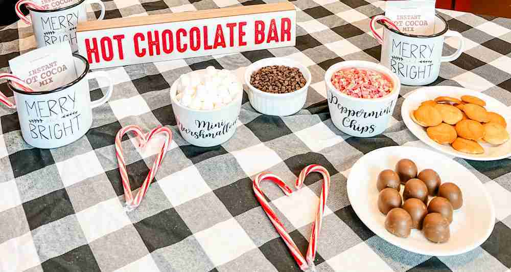 hot chocolate bar toppings